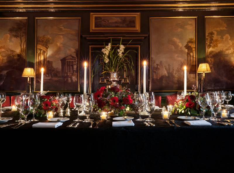 private dining at prestonfield house hotel edinburgh
