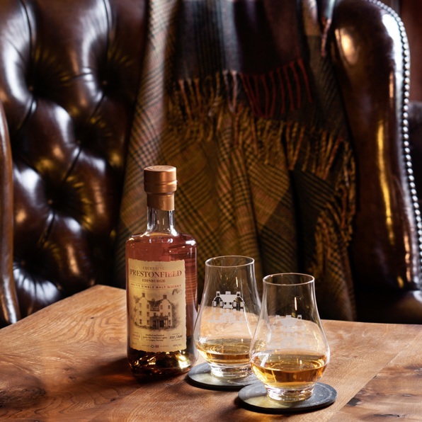 Prestonfield Whisky And Glasses