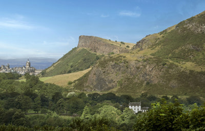 Summer view of Prestonfield and Edinburgh