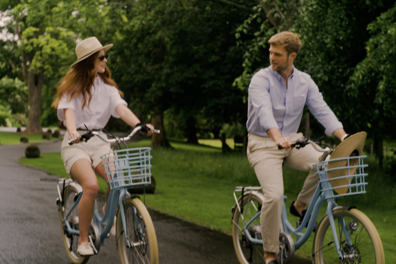 Cycling at Prestonfield House