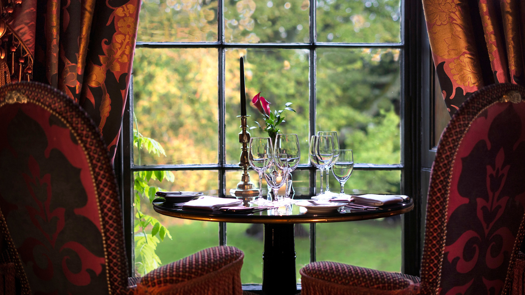 Table for Two in Rhubarb