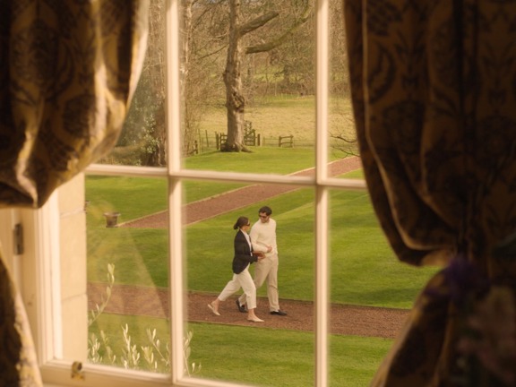 Wandering the grounds of Prestonfield House