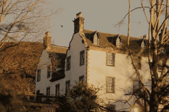 Prestonfield House in Spring